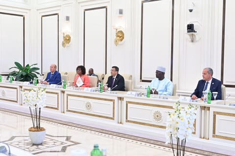 Sahibə Qafarova Pan- Afrika Parlamentinin Prezidentnin rəhbərlik etdiyi nümayəndə heyəti ilə görüşüb