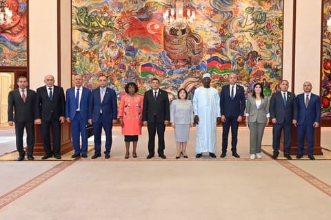 Sahibə Qafarova Pan- Afrika Parlamentinin Prezidentnin rəhbərlik etdiyi nümayəndə heyəti ilə görüşüb