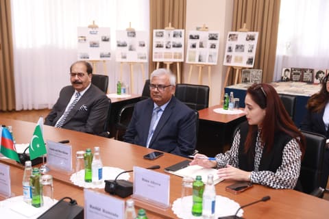 Səbinə Əliyeva Pakistanın Federal Konstitusiya Məhkəməsinin sədri ilə görüşüb