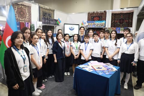 Səbinə Əliyeva XII Bakı Beynəlxalq Kitab Sərgisinin açılış mərasimində iştirak edib