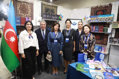 Səbinə Əliyeva XII Bakı Beynəlxalq Kitab Sərgisinin açılış mərasimində iştirak edib