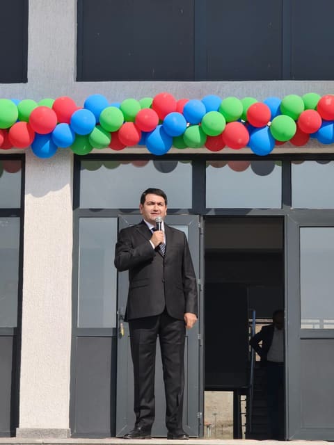 Cəbrayılda yeni fəaliyyətə başlayan Şükürbəyli kənd tam orta ümumtəhsil məktəbində ilk dərs günü - FOTO