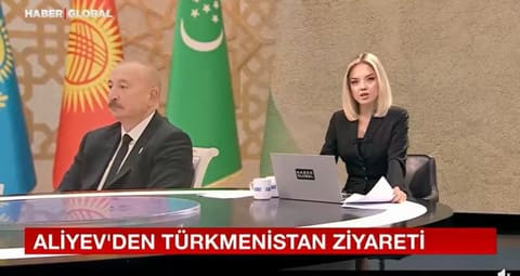 Türkiyə mediası Azərbaycan Prezidentinin Türkmənistana səfərini geniş işıqlandırıb