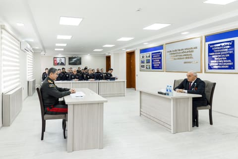 Vilayət Eyvazov Şəkidə vətəndaş qəbulu və sıra baxışı keçirib