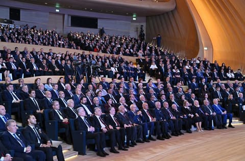 YAP-ın VIII Qurultayı keçirilir, İlham Əliyev çıxış edib - YENİLƏNİB