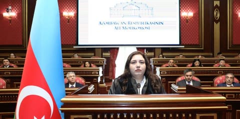 Yeni təyin olunmuş hakimlər Ali Məhkəmədə and içiblər