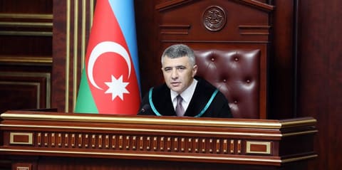 Yeni təyin olunmuş hakimlər Ali Məhkəmədə and içiblər