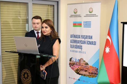 Yunanıstandakı  Azərbaycan icması ilə görüş keçirilib