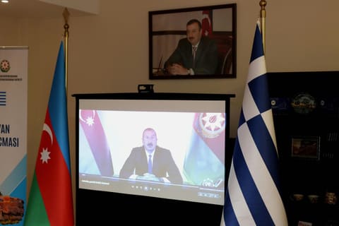 Yunanıstandakı  Azərbaycan icması ilə görüş keçirilib