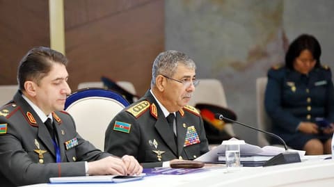 Zakir Həsənov MDB Müdafiə Nazirləri Şurasının iclasında iştirak edib
