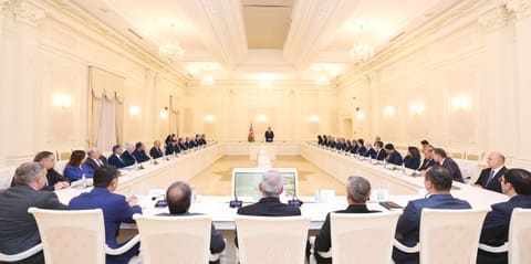 Naxçıvan  Ali Məhkəməsinə sədr təyin edilən Aida Hüseynlə görüş keçirilib