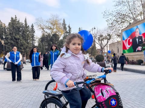 Leyla Əliyevanın təşəbbüsü ilə Yevlaxda uşaqlar üçün Yeni il tədbiri keçirilib
