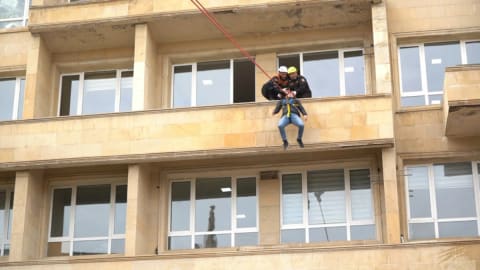 "İçərişəhər" Dövlət Tarix-Memarlıq Qoruğunun ərazisində taktiki-xüsusi təlim keçirilib