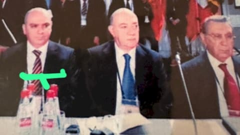 Ramiz Mehdiyevin və oğlunun Patruşevlə görüşünə dair fotoları yayılıb