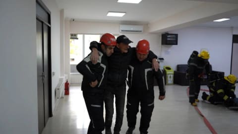 "İçərişəhər" Dövlət Tarix-Memarlıq Qoruğunun ərazisində taktiki-xüsusi təlim keçirilib