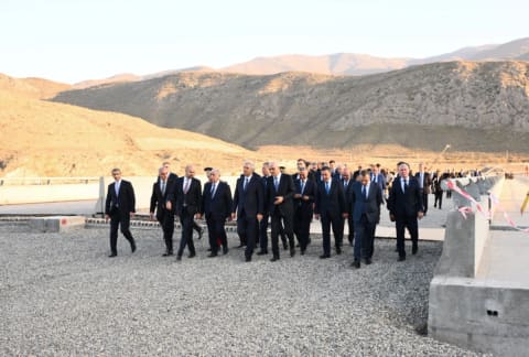Zəngəzur dəhlizi üzrə görülən işlərin prosesi ilə tanışlıq olub