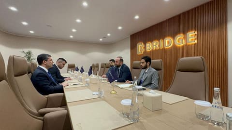 Əhməd İsmayılov Suriya Ərəb Respublikasının informasiya naziri ilə görüşüb