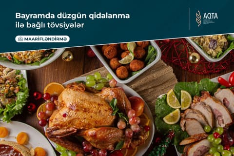 Bayramda düzgün qidalanma ilə bağlı tövsiyələr