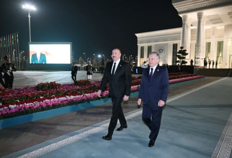 Prezident İlham Əliyevin Özbəkistana səfəri başa çatıb