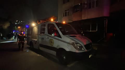 Yasamalda baş verən yanğın zamanı üç nəfər ölüb - FOTO - YENİLƏNİB 4