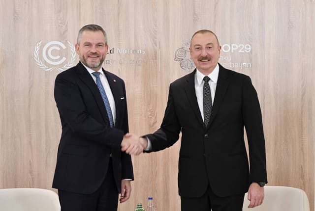 Slovakiya Prezidenti Azərbaycan dövlət başçısını təbrik edib
