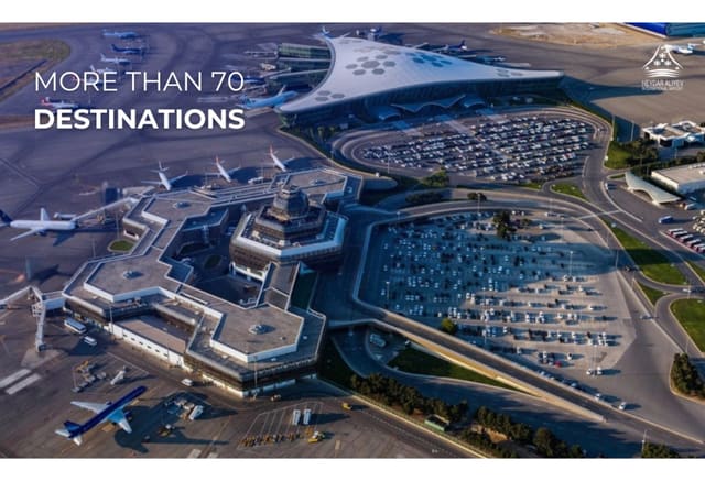 Qış mövsümündə Heydər Əliyev Beynəlxalq Aeroportundan 70-dən çox istiqamətə uçuşlar həyata keçirilir