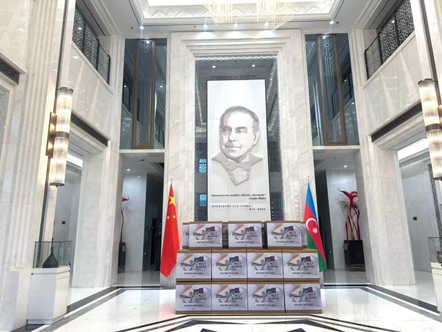 Çində Heydər Əliyevin anım günü ilə bağlı tədbir keçirilib