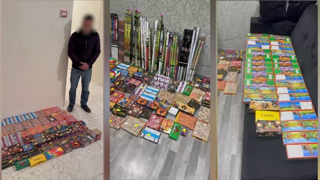 Sabunçu rayonunda 803 qutu pirotexniki vasitə aşkarlanıb