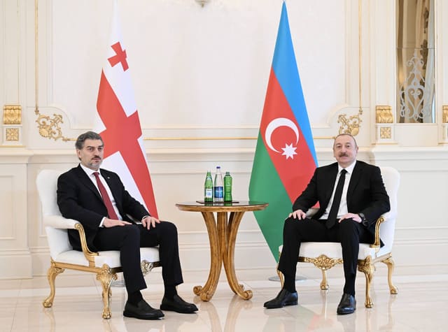 Mixeil Kavelaşvili İlham Əliyevi doğum günü münasibətilə təbrik edib