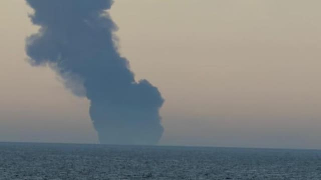 Qara dənizdə "KAIROS" tankerində yanğın baş verib