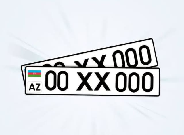 Avtomobil nömrələri yeni versiyada veriləcək - FOTO