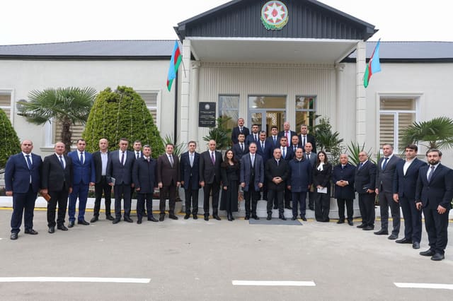 ADSEA sədri 5 saylı Lənkəran-Astara regional bölməsinin yeni inzibati binası ilə tanış olub