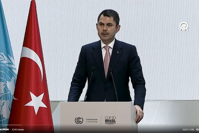 Tükiyəli nazir verdiyi dəstəyə görə Azərbaycana təşəkkür edib