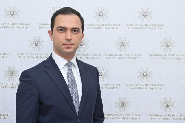 Elm və təhsil nazirinə yeni müşavir təyin olunub