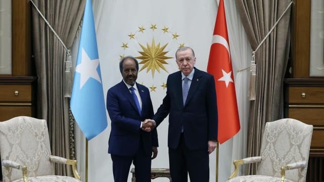 Türkiyə və Somali prezidentləri görüşüb