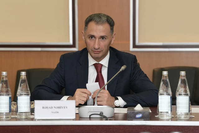 Rəşad Nəbiyev Qahirədə keçirilən Azərbaycan–Misir biznes forumunda iştirak edib