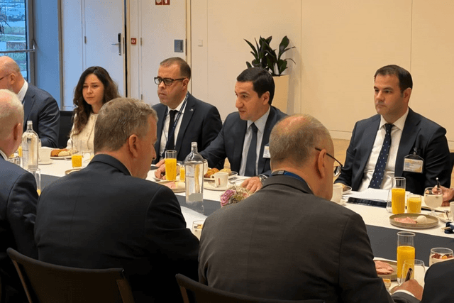 Hikmət Hacıyev Brüsseldə NATO Baş Qərargahını ziyarət edib - Fotolar