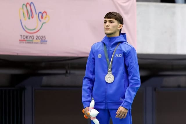 Azərbaycan Deflimpiya tarixində ilk medalını qazanıb 
