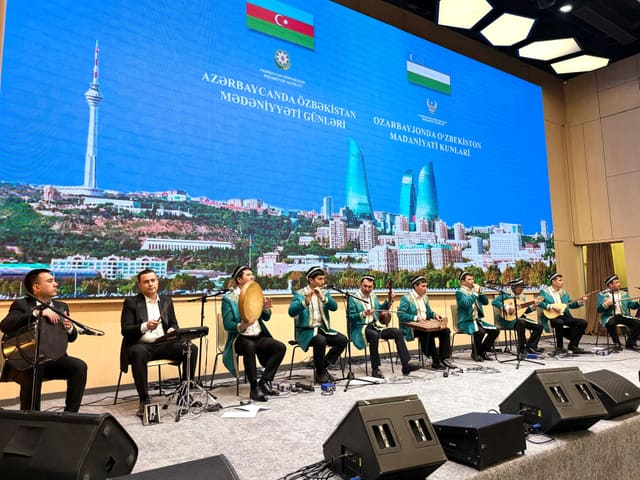 Füzuli şəhərində Özbəkistan Mədəniyyəti Günlərinin bağlanış konserti keçirilib