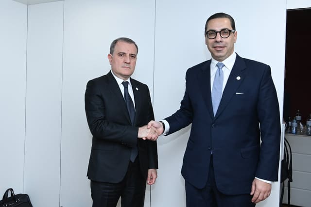 Azərbaycan və Kipr XİN rəhbərləri görüşüb