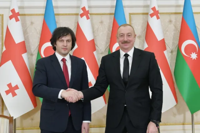 Gürcüstanın Baş naziri İlham Əliyevi təbrik edib