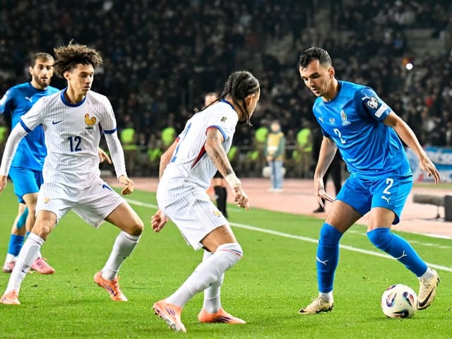 Azərbaycan millisi Fransaya məğlub oldu