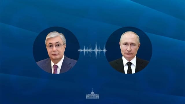 Qazaxıstan və Rusiya prezidentləri arasında telefon danışığı olub