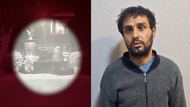 Şəhid bulağından və avtomobillərdən oğurluq edən şəxs saxlanılıb