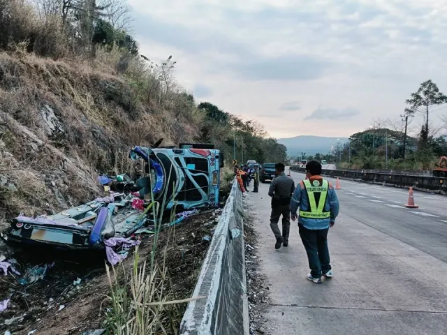 Yeni ilin ilk günlərində Tailandda baş verən yol qəzalarında 100-dən çox insan ölüb
