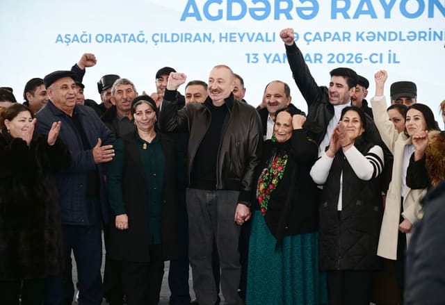 Prezident Ağdərənin Aşağı Oratağ, Çıldıran, Heyvalı və Çapar kəndlərinin sakinləri ilə görüşüb - YENİLƏNİB