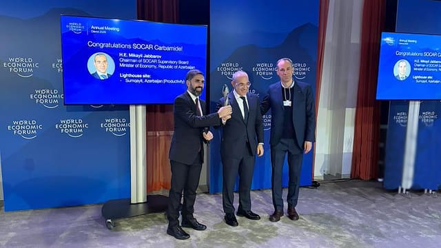 Mikayıl Cabbarov  “SOCAR Karbamid”zavodunun mükafat mərasimində iştirak edib