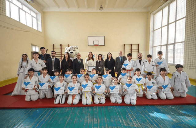 Bakıda "Cüdo məktəblərdə" layihəsinə start verilib