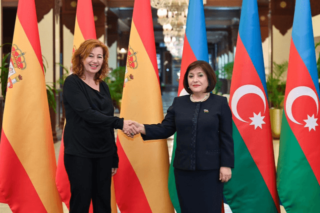 Fransina Armenqol Sosias və Milli Məclisin sədri Sahibə Qafarova arasında görüş olub