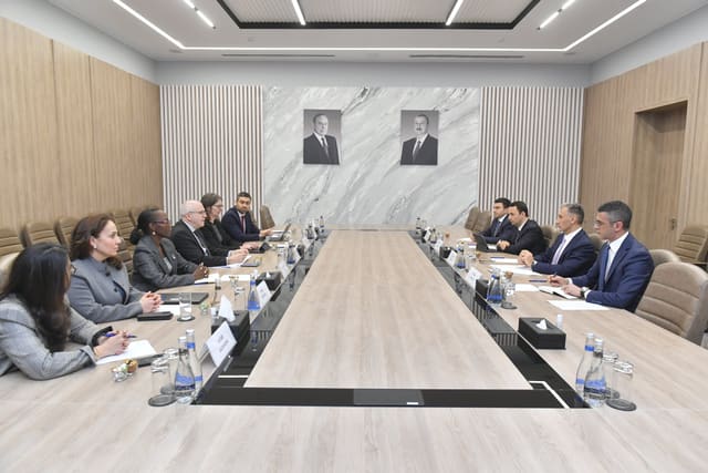 Rəşad Nəbiyev Dünya Bankının Avropa və Mərkəzi Asiya üzrə direktoru ilə görüşüb